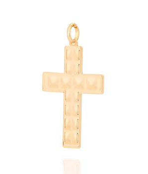 MEN'S GOLD CROSS PENDANT