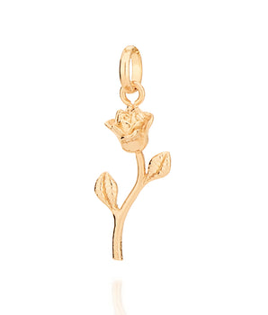 GOLD ROSE PENDANT