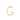 GOLD PENDANT WITH ZIRCONIA