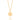 GOLD KID'S PENDANT WITH ZIRCONIA