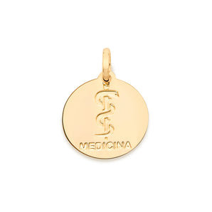 GOLD MEDICINE PENDANT