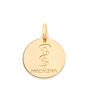 GOLD MEDICINE PENDANT