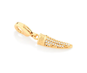 GOLD PENDANT WITH ZIRCONIA