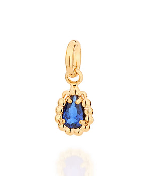 GOLD JOY PENDANT IN BLUE