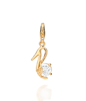 GOLD HIGH HEEL PENDANT