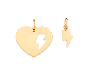 GOLD 2-IN-1 LIGHTING PENDANT