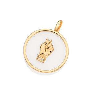 GOLD AMULET PENDANT