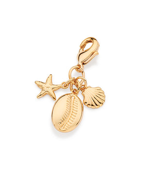 GOLD SEASHELLS PENDANT