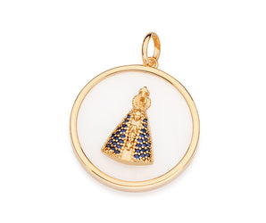 GOLD OUR LADY REVEALED PENDANT