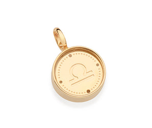 GOLD LIBRA PENDANT