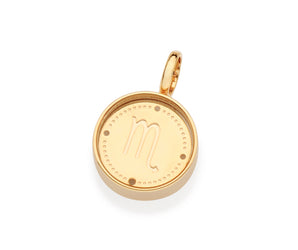 GOLD SCORPIO PENDANT