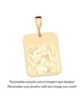 GOLD CUSTOMIZABLE PENDANT