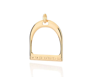 GOLD BUCKLE PENDANT