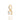 GOLD MEN'S ZIRCONIA PENDANT