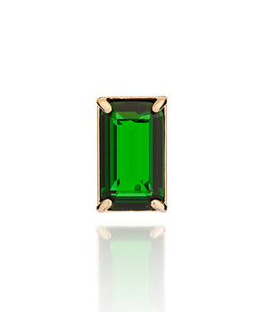 GOLD MEN'S EMERALD PENDANT