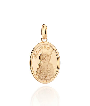 GOLD SAINT JOHN PENDANT