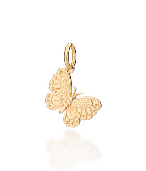 GOLD DETAILED BUTTERFLY PENDANT