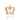 GOLD CLEAR BUTTERFLY MAXI PENDANT