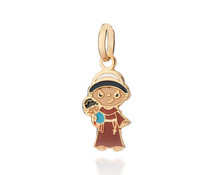 GOLD SAINT ANTHONY PENDANT