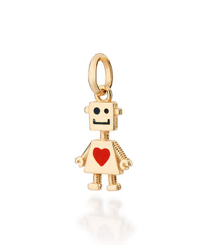 GOLD LOVEBOT PENDANT