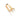 GOLD THE MINI YES PENDANT