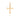 MEN’S GOLD HOLLOW CROSS PENDANT