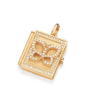 GOLD ROMMANEL’S MEMORY LOCKET PENDANT