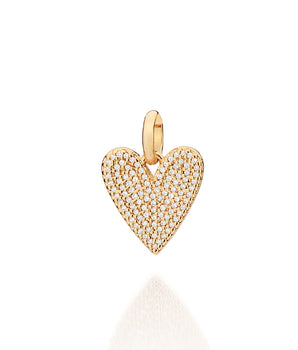 GOLD IMPERIAL HEART PENDANT