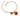 GOLD BRACELET WITH STONE