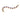 GOLD BRACELET WITH CRYSTAL AND ZIRCONIA