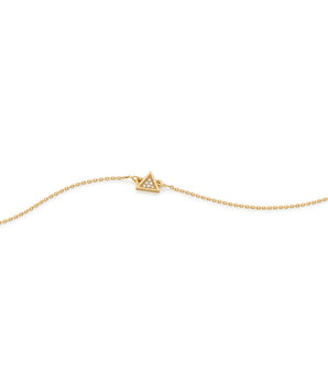 GOLD PLATED BRACELET WITH ZIRCONIA