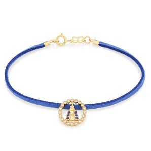 GOLD PLATED BRACELET WITH ZIRCONIA