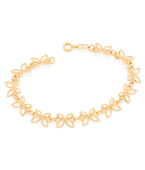 GOLD MULTI BUTTERFLY BRACELET