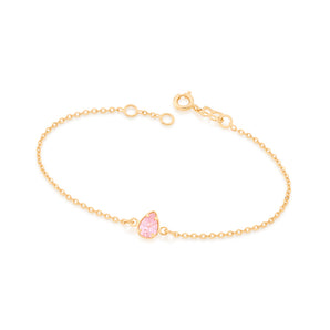 GOLD WATER DROPLET BRACELET