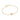 GOLD LUCID DREAMS BRACELET IN WHITE