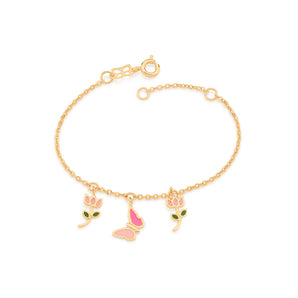 GOLD PLATED KID'S BRACELET