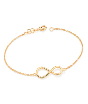 INFINITY GOLD PLATED BRACELET
