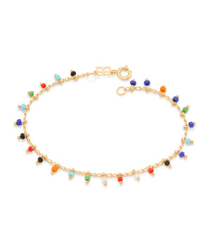 GOLD COLORFUL SUMMER BRACELET