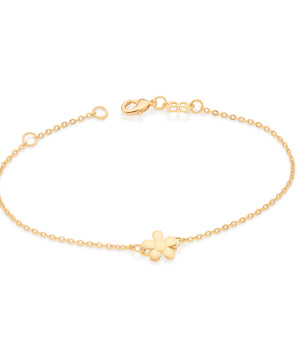 GOLD TINY FLOWER BRACELET