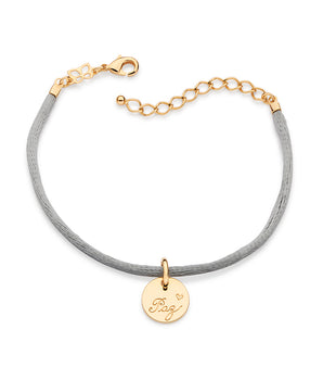 GOLD HOLIDAY WISHES (PEACE) BRACELET