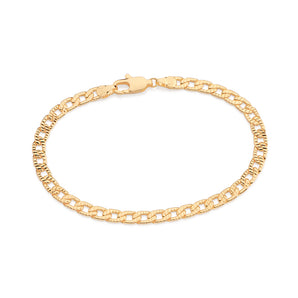 GOLD PLATED GOURMET BRACELET
