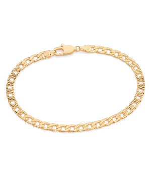 GOLD PLATED GOURMET BRACELET