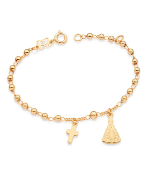 GOLD KEEP ME SAFE BRACELET