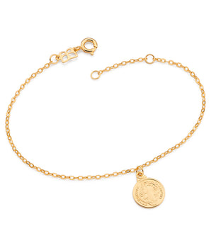 GOLD SAINT BENEDICT BRACELET