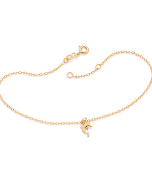 GOLD DOLPHIN ANKLET