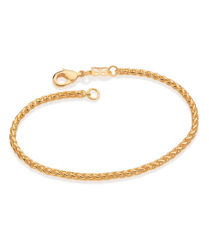 GOLD PLATED PALM TREE BRACELET