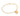 GOLD TEXTURED HEART BRACELET