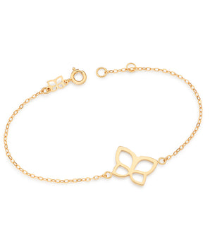 GOLD ROMMANEL BUTTERFLY BRACELET