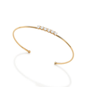 GOLD RIO LIGHTS CUFF BRACELET