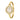 GOLD BRACELET ANALOG WATCH WITH CRYSTALS